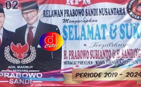 Baliho Kemenangan Prabowo – Sandi di Brebes, Di Protes