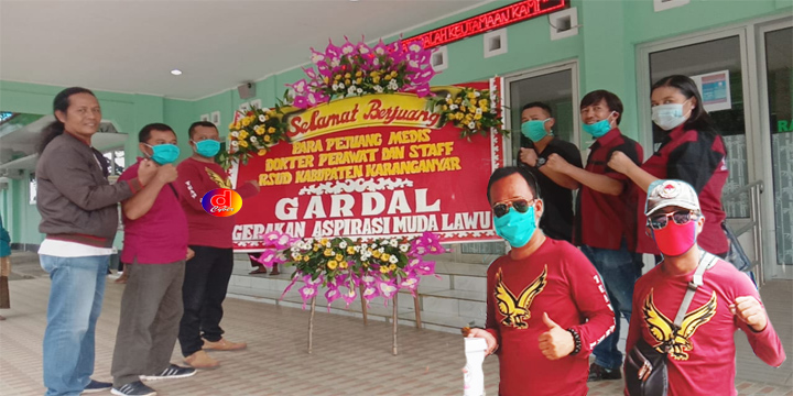 Relawan GARDAL Peduli Cegah Covid-19 Bagikan Masker dan Sanitiser