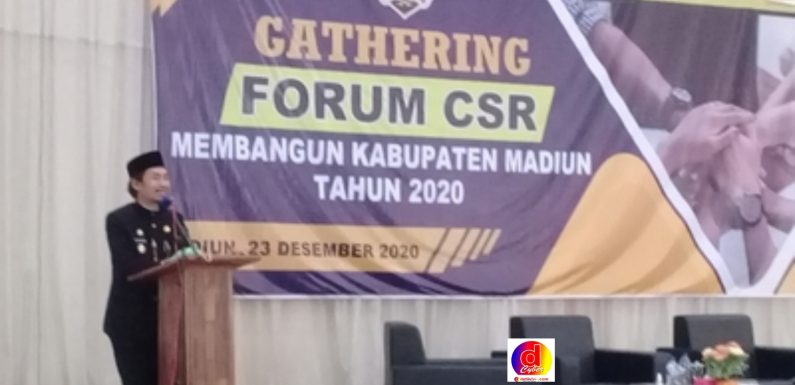 CSR di Kabupaten Madiun, Bergeser ke Bantuan Sosial Covid-19