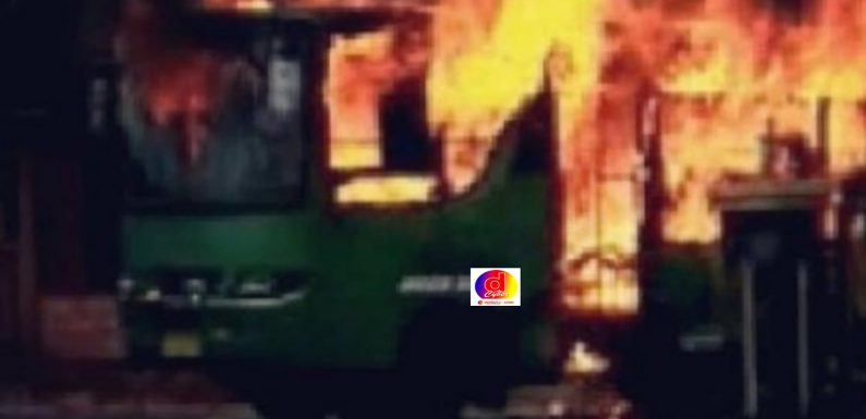 Bus Terbakar Di Simo Boyolali, Dugaan Sementara Korsleting