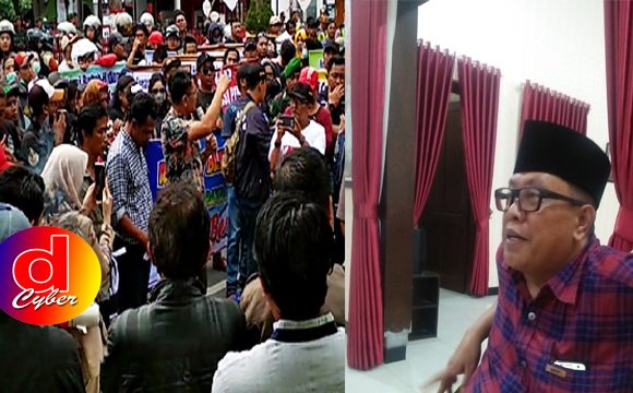 Demo Dua Kubu Dengan Tuntutan Berbeda, Plt Walikota Blitar : Respek “ Menutup “ Tempat Karaoke